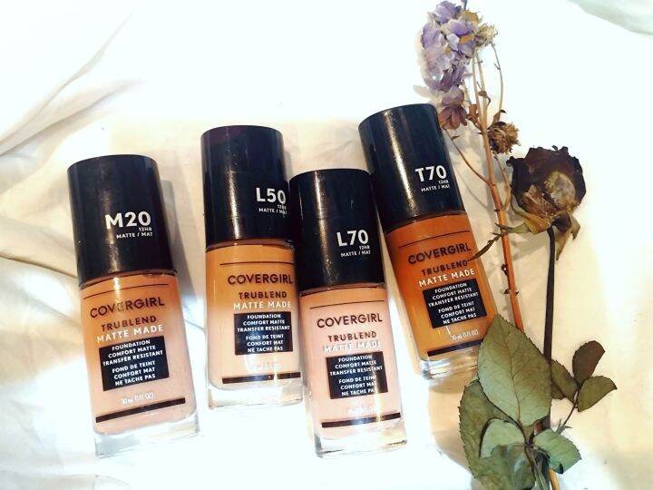 Covergirl Trublend Matte Made Foundation Lazada Ph 5437