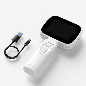 Adjustable Focus Magnifier 2.8 Screen Digital Electronic Magnifier 15LEDs 50X Magnification HD1080P Video Microscope Camera