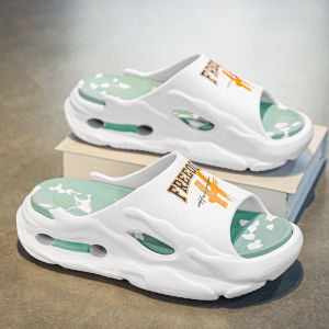 Trendy Mens Sandals Summer Youth Outdoor Sports Slip-On Thick Bottom Not Smelly Beach Slippers Breathable Comfortable EVA