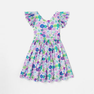 Jacadi | French Style Liberty Pattern Girls Summer Dress