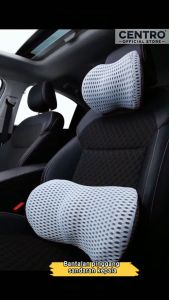 Bantal Leher Punggung Mobil Serbaguna Bahan Lembut Berkualitas | Bantal Sandaran Leher Kepala Punggung Pantat Kursi Jok Mobil Memory Foam Neck Lumbar Support - CTCar CT6