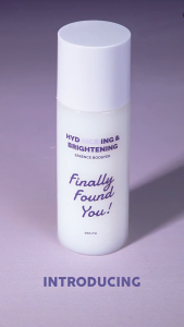 PROMO TERBATAS!!!! Finally Found You! HYDRICEING & BRIGHTENING Essence Booster - Serum Infused Toner Untuk Semua Jenis Kulit 100mL