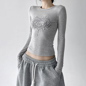 MUYUZI | Fleece Shoulder-Fit Long-Sleeve Slim Fit T-Shirt Base Layer
