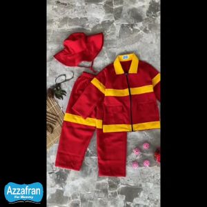 Carnaval Series | Kostum Pemadam Kebakaran | Costume Baju Damkar Karnaval Anak | Azzafran for Mommy