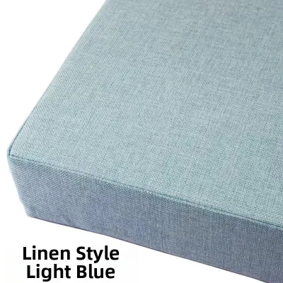 Thickened Sponge Seat Cushion Office Chair Pad Student Chair Pad Extra Height Sofa Pad Special Office Home Fabric Chair Pad