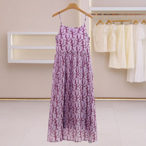 Slimming Ladys Floral Camisole Dress