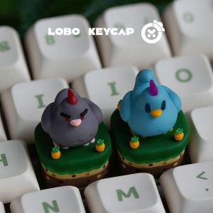 52TOYS | Cartoon Stardew Valley Series Chicken Image Role Personalized Mechanical Keyboard Decoration Esc Keycap Game Periphery Fun Gifts