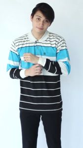 Kaospolos - Kaos Polo Salur Engineering Saku Lengan Panjang 7886