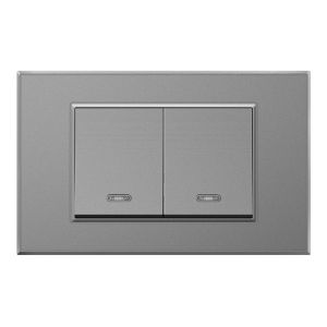 Công Tắc Thông Minh Milfra Tuya WiFi/Zigbee Màu Xám Nhạt Điều Khiển Bật/tắt Từ Xa Điều Khiển Bằng Giọng Nói Tương Thích Với Alexa Google Home HomeKit