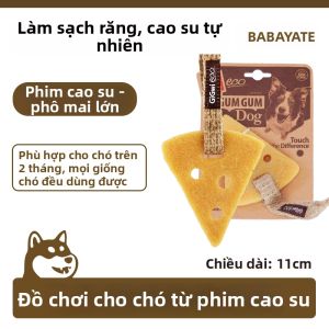 BABAYATE | Đồ Chơi Cao Su Chống Gặm Mòn Làm Sạch Răng