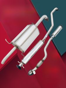 Buick Kaiyue Car Exhaust Pipe Tube Thickened Stainless Steel Sound Absorber Muffler with Pad Screw for Automobile Aftermarket