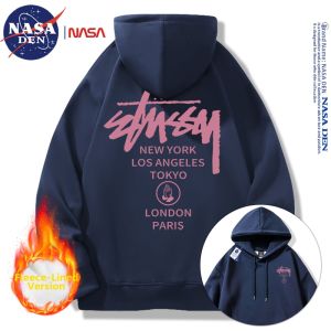 Casual Loose Hooded Couples Sweatshirt