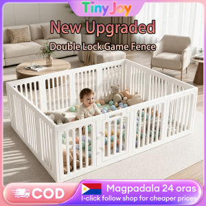 Baby Safety Playpen Adjustable Indoor Play Yard Easy Install Multifunctional Drop-Resistant Fence for Toddlers