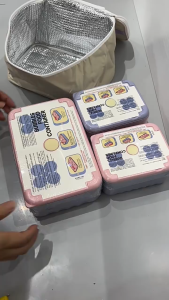 304 Stainless Steel Lunch Box 1/2/3 Layer 保温不锈钢便当盒 Bertingkat Lunch Container With Thermal Bag