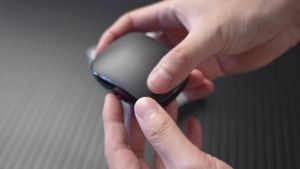 Delux | Delux Pocket Folding Mouse Wireless 2.4G Bluetooth5.2 Silent Click Portable Ultra-light 55g for MacBook Tablet Computer PC Mice