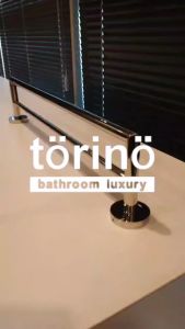torino Premium Bathroom Accessories Stainless Steel 304 60cm Double Towel Bar/Towel Rail T2 Series Rak Tuala 浴室毛巾架
