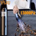 YIJU 13000pa Car Vacuum Cleaner High-power Mini Charging Multifunctional Blowing And Suction Handheld Car Vacuum Cleaner 2025. 