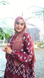 Dress Jumbold 140 Kania2 Mazaya Bahan Silk by Binti Dress Jumbo Baju Pakaian Fashion Muslim Gamis Jumbo Terbaru