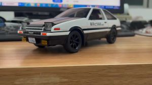 Diecast Miniatur Mobil Toyota Trueno AE86 Skala 1:20 - Pajangan Miniatur Mobil JDM Cars Bahan Alloy Logam