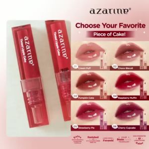 Azarine Tinted Lippie Cake Lip Tint: Warna Bibir yang Tahan Lama
