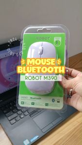 Mouse Bluetooth Wireless Laptop PC Komputer HP Tab Tanpa Kabel Blutut Office Kantor Robot M390