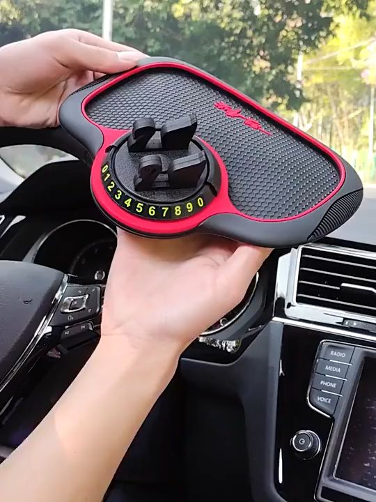 MultiFunctional Car AntiSlip Mat Phone Holder Non Slip Dash Phone
