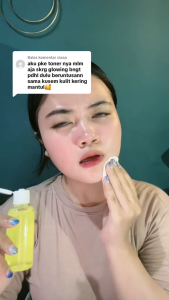 Toner Bialwbi Glowing Lemon Cerah Mulus Halus Putih Bialwbi Original 60 ml Original Pemutih Bebas Belang