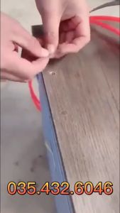 BỘ MÁY ĐỘT NẸP NHỰA CHE LỖ VÍT LỖ CAM 3 ĐẦU (8mm 10mm 15mm) + 1 MŨI KHOAN ÂM VÍT 8 +1 MŨI KHOAN ÂMVÍT 10