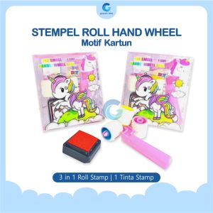 Mainan Stempel Anak Aneka Karakter Unik Stamp Roll