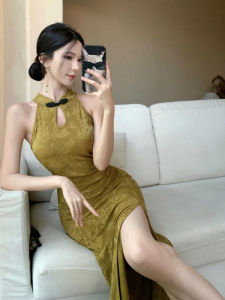 CHANGTONG | Modern Chinese Style Cheongsam Dress Slim Fitting