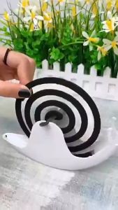 ALX MALAYSIA Home Living Snail Coil Burner Holder Mosquito Fireproof Coil Ash Storage Rack Pemegang Lingkaran Nyamuk 蚊香架