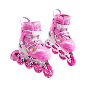 SUPER YOUNGSTER | Adjustable Beginner Roller Skates Set Protective For 3-6-8 Year Olds