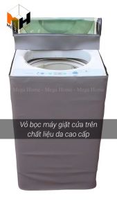 Vỏ bọc máy giặt cửa trên chất liệu da cao cấp chống nắng chống ẩm tuyệt đối