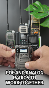 YMAO U82 POC Network Radio Intercom Dual Mode Analog UHF Walkie Talkie 5000KM Long Range Support Repeater Professional Two Way Radio