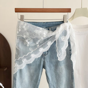 XUANXUAN | Lace Waist Accessory Scarf