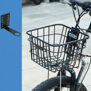 Front Bicycle Basket for Students Iron