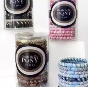 2026 15pcs/box High Elastic Hair Rubber Bands For Women Hair Tie Girls Ponytail Holder Hair Rope Hairbands Knekki Haar Elastiek
