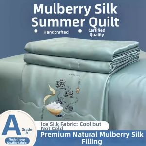 Ice Silk and Silk Summer Cool Quilt