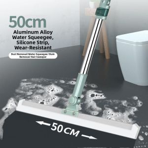 MEISITEKEKE | Adjustable Foldable Floor Scrubber Sweeper