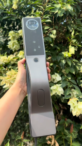 LOOCK F15 CD Patterned Blue Gem Lens Smart Door Lock with App Control - TUYA