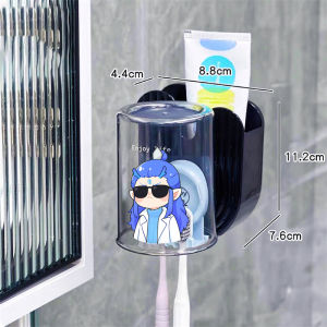 ตู้เก็บของสำหรับแปรงสีฟันไฟฟ้าแบบติดผนัง 2025 ใหม่ สวยงาม ถ้วยสำหรับล้างปาก ถ้วยสำหรับเด็ก ห้องน้ำ ถ้วยสำหรับแปรงสีฟัน