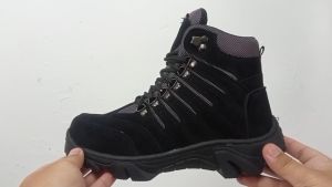 Sepatu Boots Safety Pria Ujung Besi Original Raigar Hiler Kerja Lapangan Keren Kuat Anti Licin 39-44