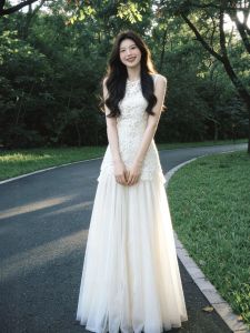CHANGTONG | Elegant and Unique White Dress