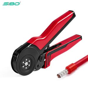 Bộ Dụng Cụ Uốn Dây Hình Lục Giác Bằng Thép Hợp Kim Kìm Uốn Dây Có Thể Điều Chỉnh Cho AWG28-5/0.08-16mm2 Đầu Nối Dây Hình Ống Đầu Nối Thiết Bị Đầu Cuối
