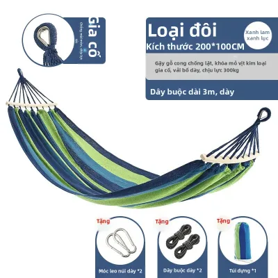 Hammock Ngoài Trời Chống Lật Để Ngủ