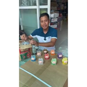 Đồ chơi mô hình charm nước Labubu Thỏ nước phát sáng dễ thương dùng để trang trí Decor - Tiệm Nhà Sóc 2023