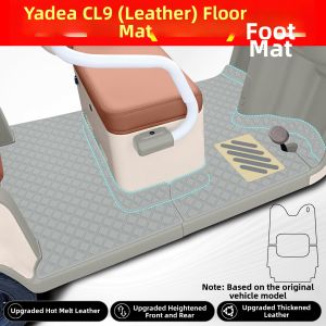 Decorative Footrest and Seat Cover for Tricycle