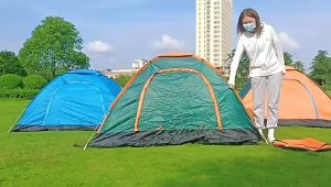 เต้นท์ เต็นท์นอนแบบกางอัตโนมัติ เต็นท์เดินป่า เต็นท์นอน ระบายอาศดี พับได้ นอนได้ พักในสวน น้ำหนักเบา ขนาด 2-3 คน