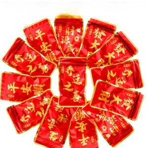 Housewarming Candy Greeting Words Red Envelope Candy Annual Meeting Gift Gift New Year Gift Wedding Celebration Company Opening Candy