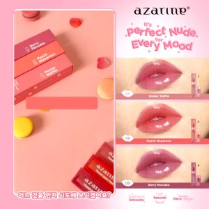 Lip Tint Azarine - Azarine Tinted Lippie Cake - Lip Tint ala Korea Longlasting Hydrating Extra Moisturizing 2.9ml